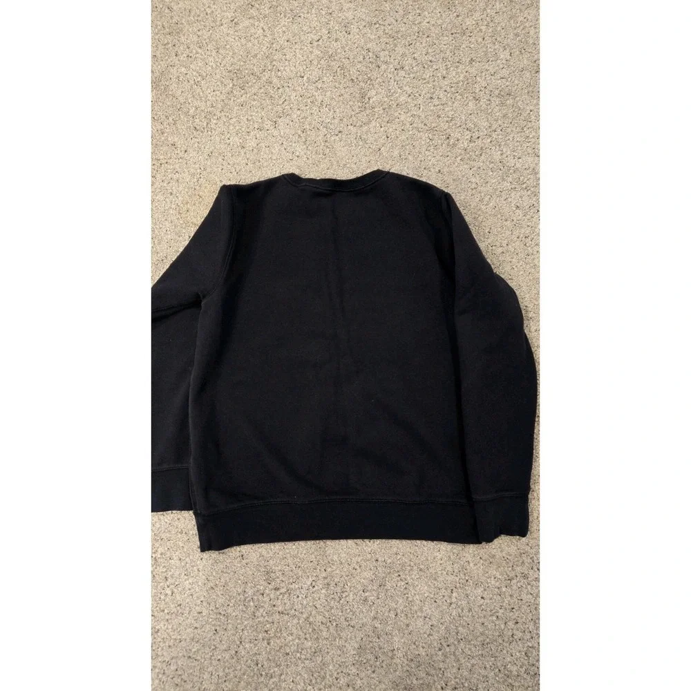 Lands End Comiskey Park Sweater Black Baseball Graphic Youth XL Chicago